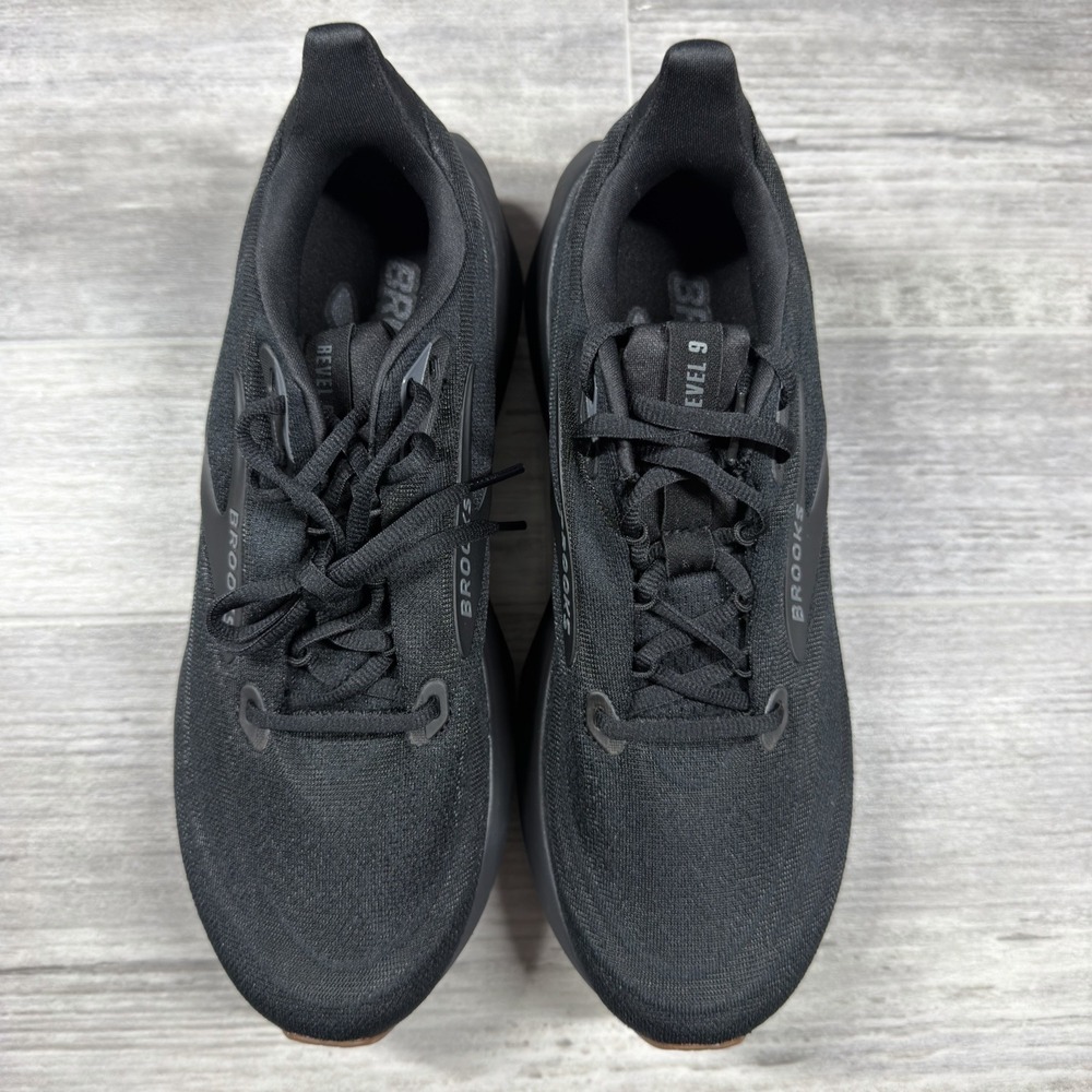 Brooks Revel 9 Black/Ebony/Biscuit Women's 10B Running Sneaker 1204891B 070 New - Picture 6 of 10